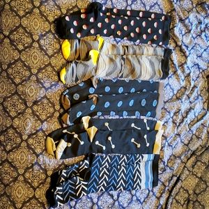 5 pairs medium compression socks